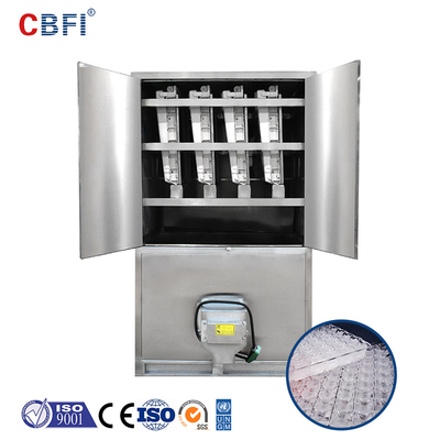 1 Ton Industrial Automatic Edible Large Ice Cube Maker With CE Certificate