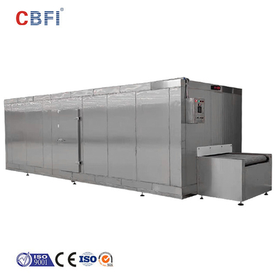 โรงงานปรับแต่งด่วน IQF Blast Tunnel Freezer อุปกรณ์แปรรูปอาหารที่ผลิตในประเทศจีน