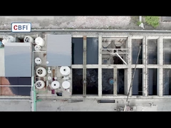 เครื่องทำน้ำแข็งเกล็ดระบบคราดสำหรับระบายความร้อนด้วยสารเคมี