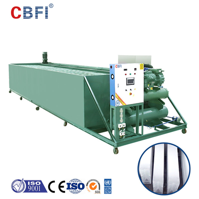 CBFI BBI100 10 ตันต่อวันเครื่องบล็อกน้ำแข็งพร้อมท่อคอยล์