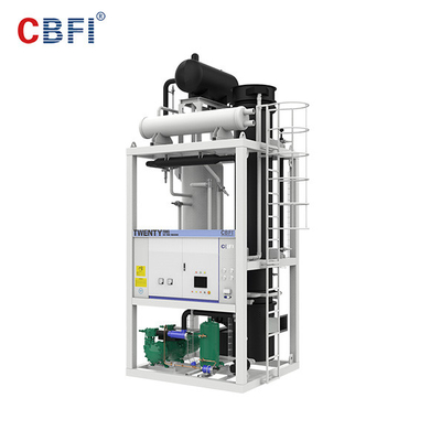 CBFI Freon 30 Ton Solid Flat Cut Ends Ice Tube Maker Machine Fully Automatic