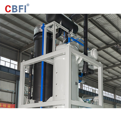 เครื่องจักรหลอดไอน้ำระเหยสแตนเลสสตีล 20 ตันที่มี PLC Controller