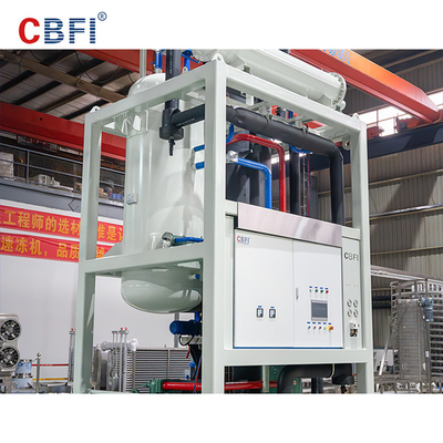 30-55mm Tube Ice Machine 28.3kw โครงสร้างหน่วยรวม