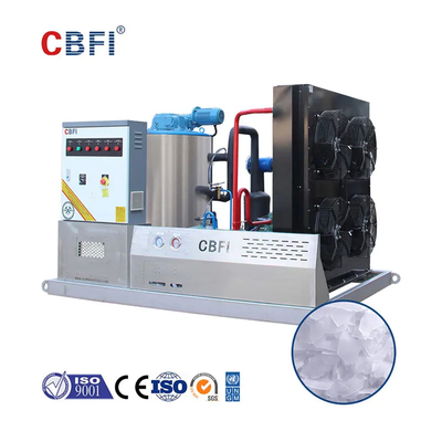 อัตโนมัติ เครื่องทําน้ําเย็นน้ํา / อากาศเย็น -5 °C อากาศเย็น R404A เครื่องเย็น Bitzer / Copeland / Hanbell Compressor