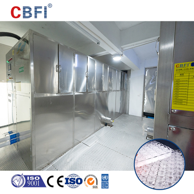 R22/ R404A เครื่องทําน้ําแข็งแบบเย็น มีระดับเสียงต่ําและมีความสามารถในการแข่งขัน