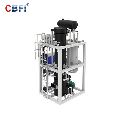 อุปกรณ์หลอดน้ําแข็งจากสแตนเลส SUS304 ความจุในการเย็น 28.3kw