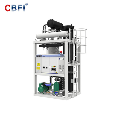 7.2 KW R507 เครื่องทำน้ำแข็งหลอดทำความเย็นสำหรับผสมไวน์